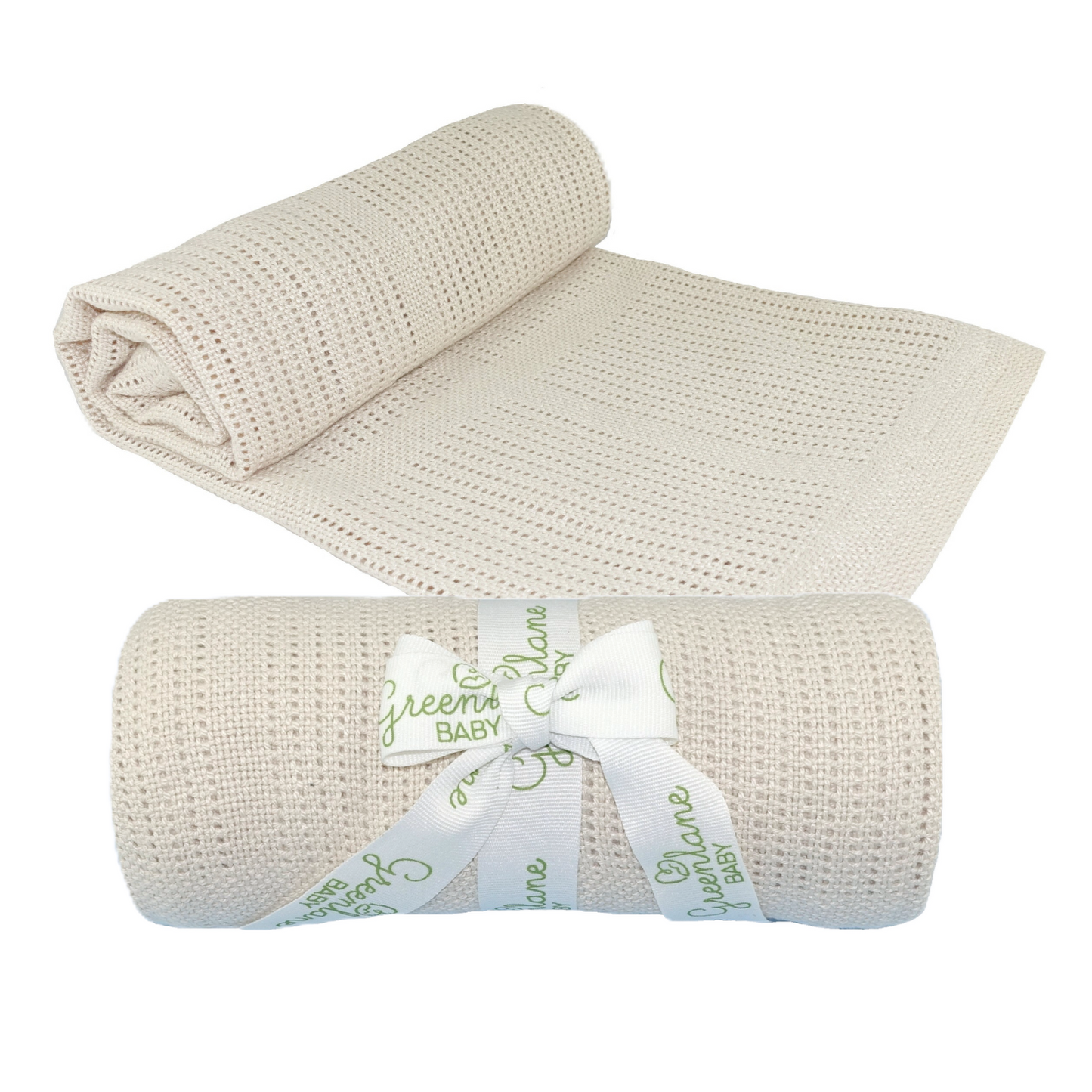Cellular Baby Blanket