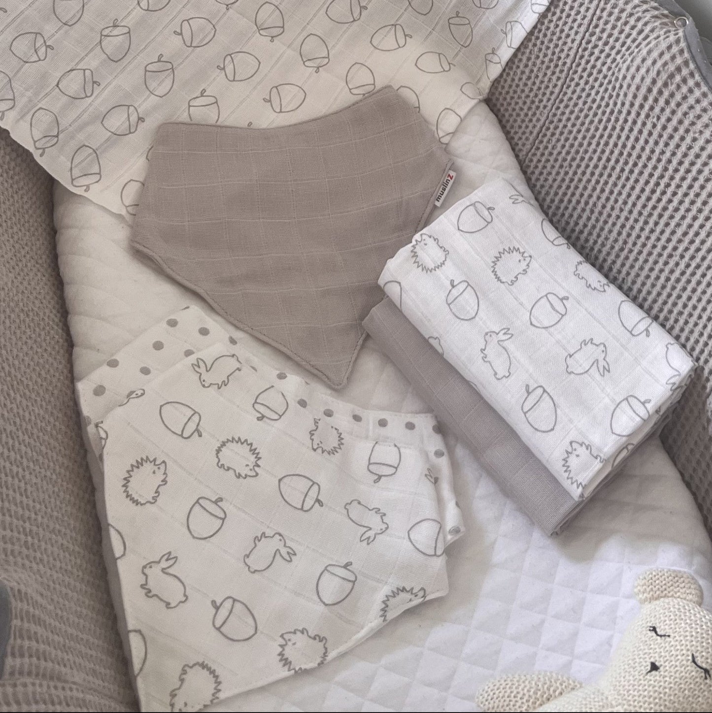 The Muslin and Bib Set
