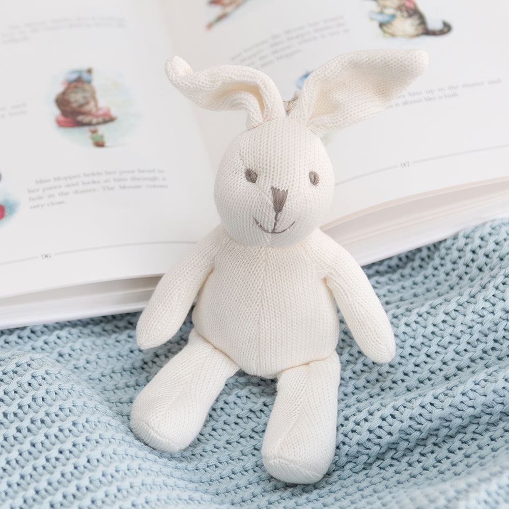 Bunny Rattle Organic Cotton