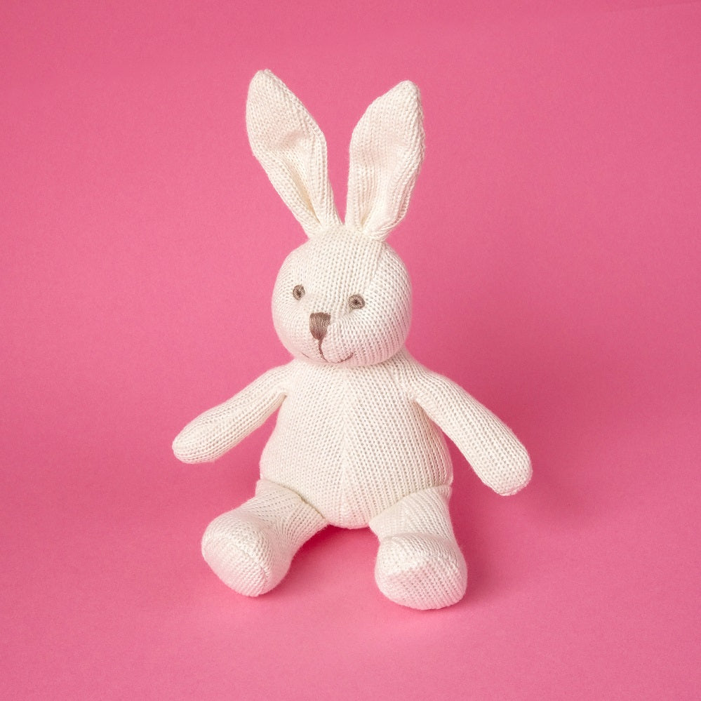 Bunny Rattle Organic Cotton
